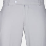 Zernol Silver Formal Cotton Stretchable Pant - John Ellies