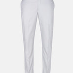 Zernol Silver Formal Cotton Stretchable Pant - John Ellies