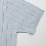 Oksira Sky Blue Cotton Polo T-Shirt - John Ellies