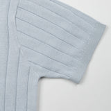 Oksira Sky Blue Cotton Polo T-Shirt - John Ellies