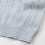 Oksira Sky Blue Cotton Polo T-Shirt - John Ellies