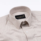 Coastal Bone Line Cotton Stripe Shirt