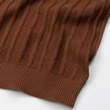 Oksira Brown Cotton Polo T-Shirt - John Ellies