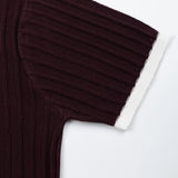 Oksira Wine Cotton Polo T-Shirt - John Ellies