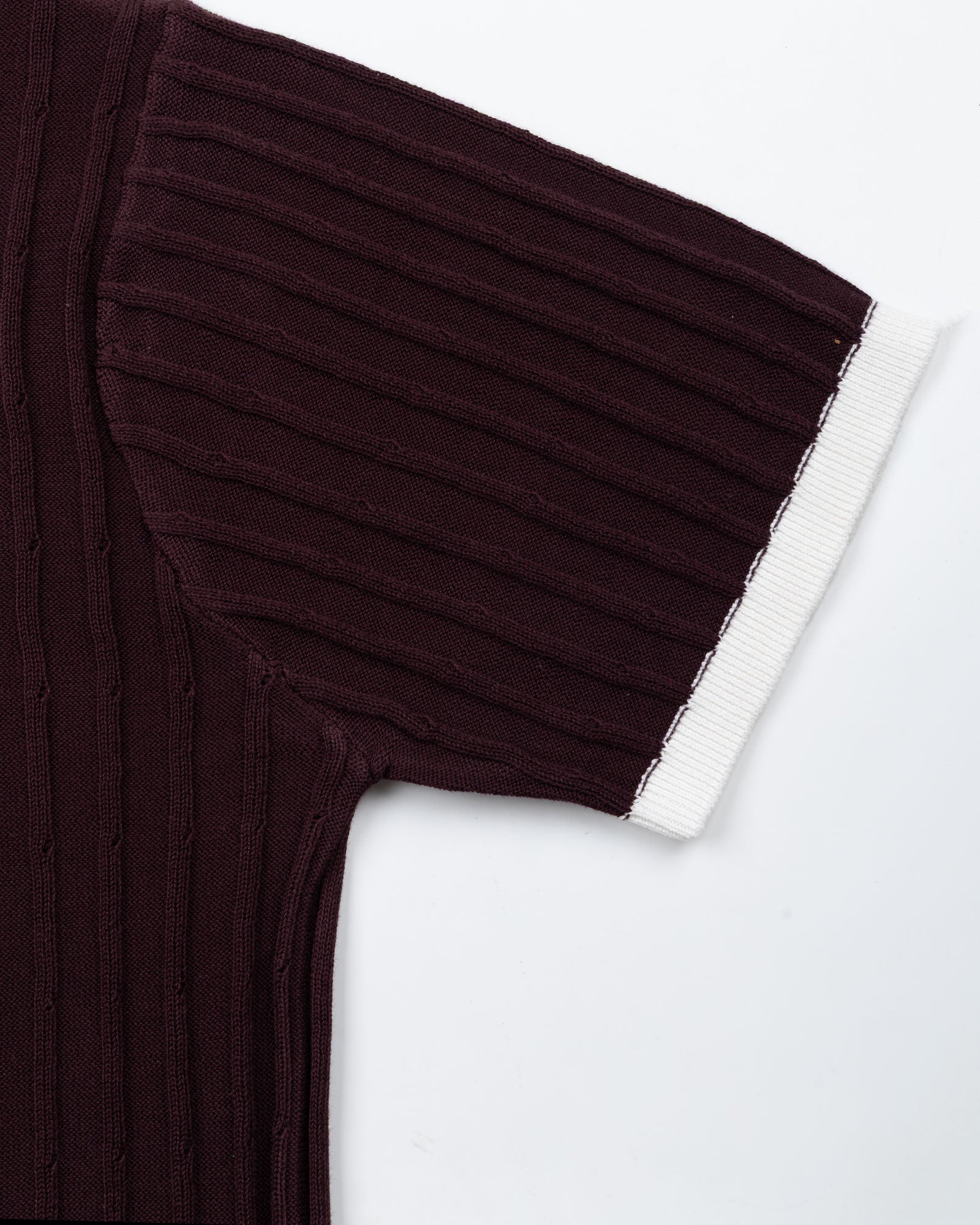 Oksira Wine Cotton Polo T-Shirt - John Ellies