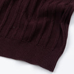 Oksira Wine Cotton Polo T-Shirt - John Ellies