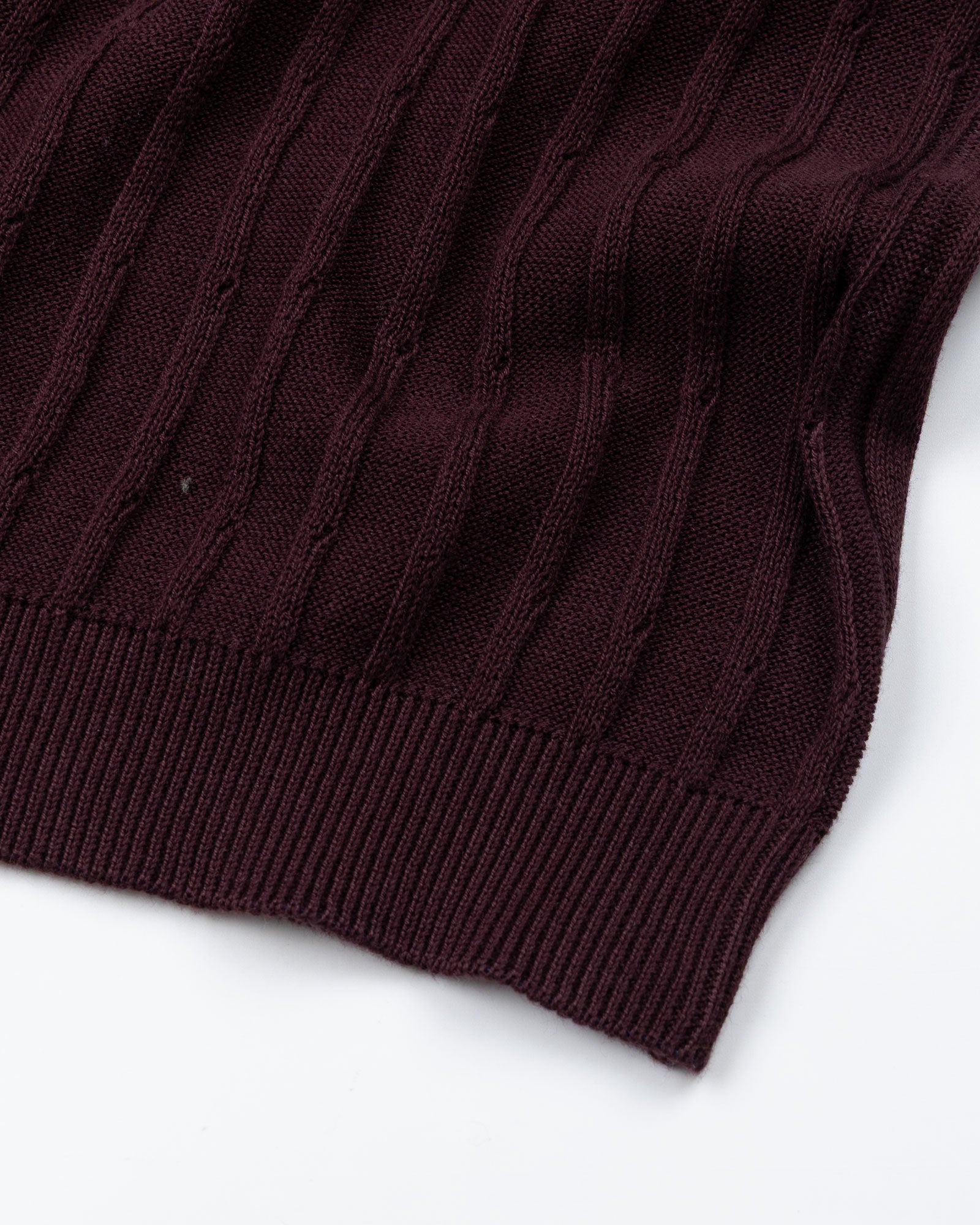 Oksira Wine Cotton Polo T-Shirt - John Ellies