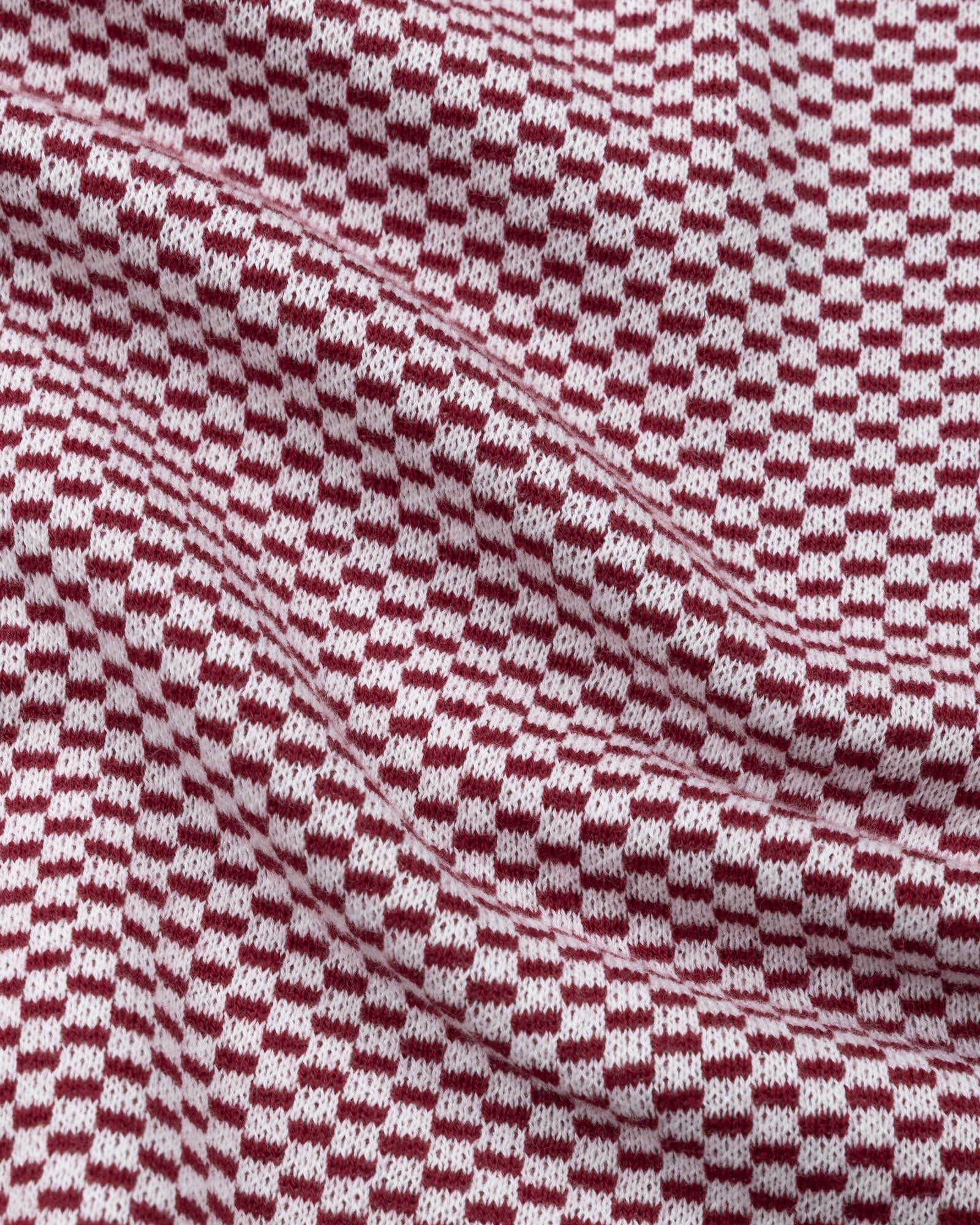 Welbern Red And White Cotton Polo T-Shirt - John Ellies