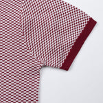 Welbern Red And White Cotton Polo T-Shirt - John Ellies