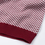 Welbern Red And White Cotton Polo T-Shirt - John Ellies