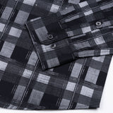 Aztec Black Giza Cotton Checked Printed Shirt - John Ellies