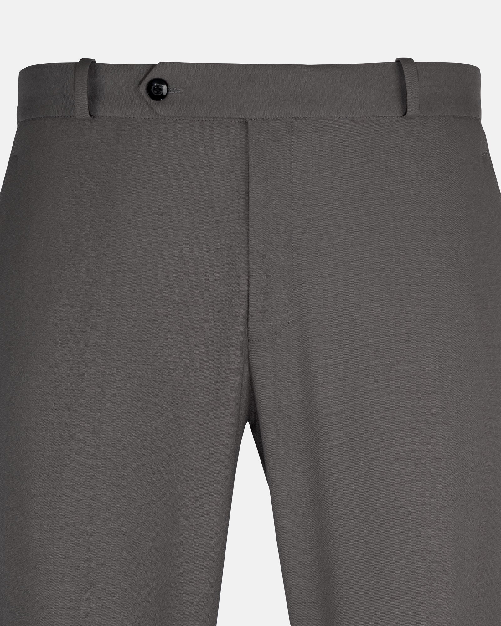 Cryon Brown Formal Cotton Stretchable Pant - John Ellies