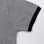 Welbern Black And White Cotton Polo T-Shirt - John Ellies