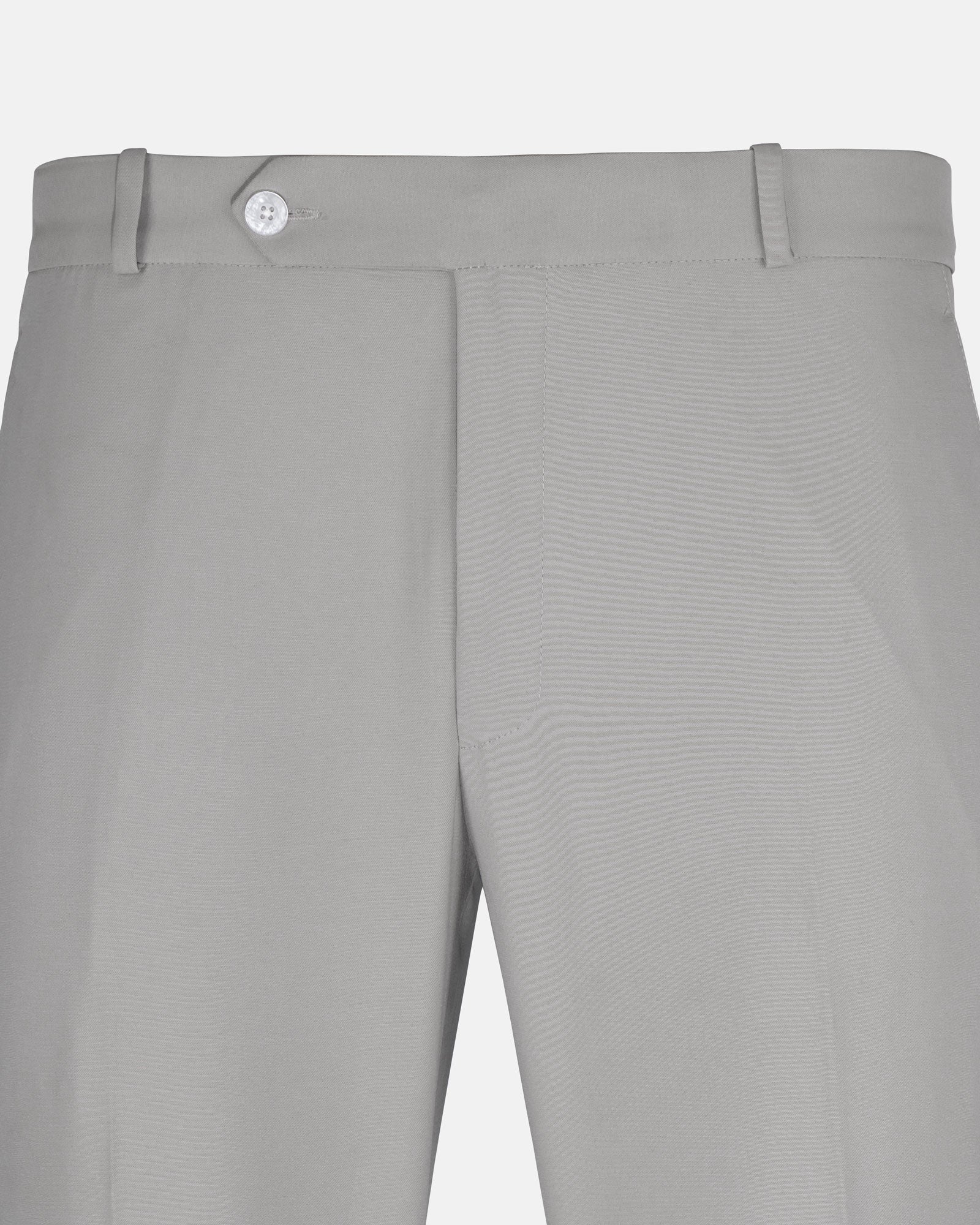 Cryon SIlver Formal Cotton Stretchable Pant - John Ellies