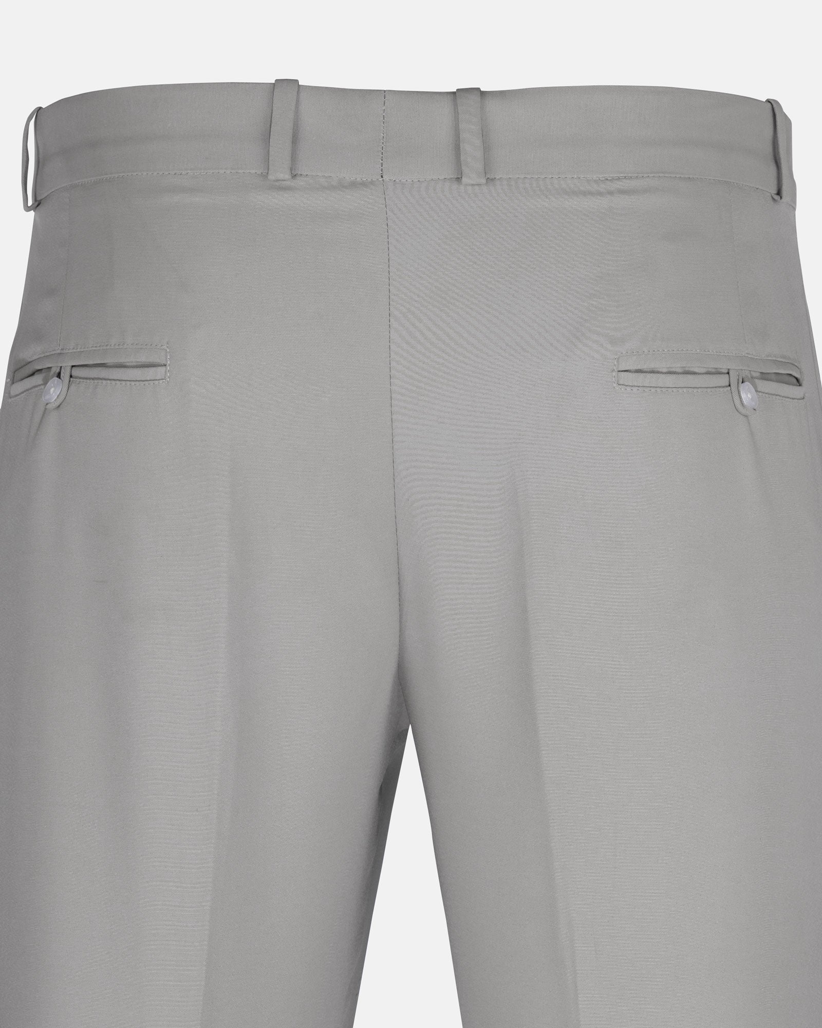 Cryon SIlver Formal Cotton Stretchable Pant - John Ellies