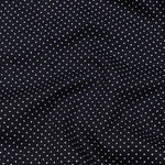 Dottedcharm Black Giza Cotton Printed Shirt - John Ellies