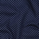 Dottedcharm Navy Blue Giza Cotton Printed Shirt - John Ellies