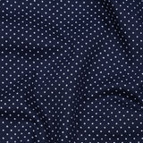 Dottedcharm Navy Blue Giza Cotton Printed Shirt - John Ellies