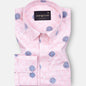 Florence Pink Giza Cotton Printed Shirt - John Ellies