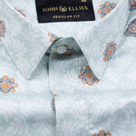 Florence Green Giza Cotton Printed Shirt - John Ellies