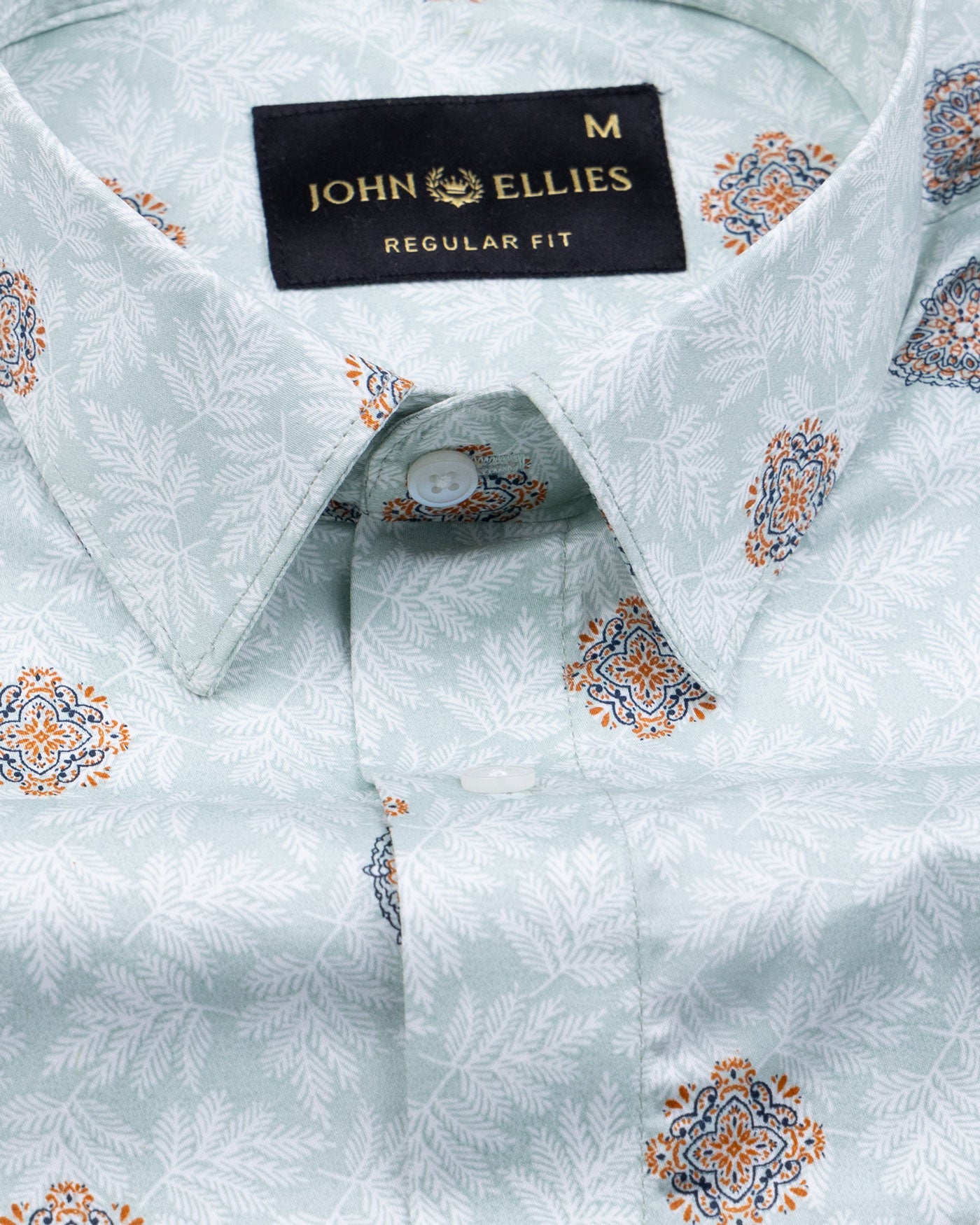 Florence Green Giza Cotton Printed Shirt - John Ellies