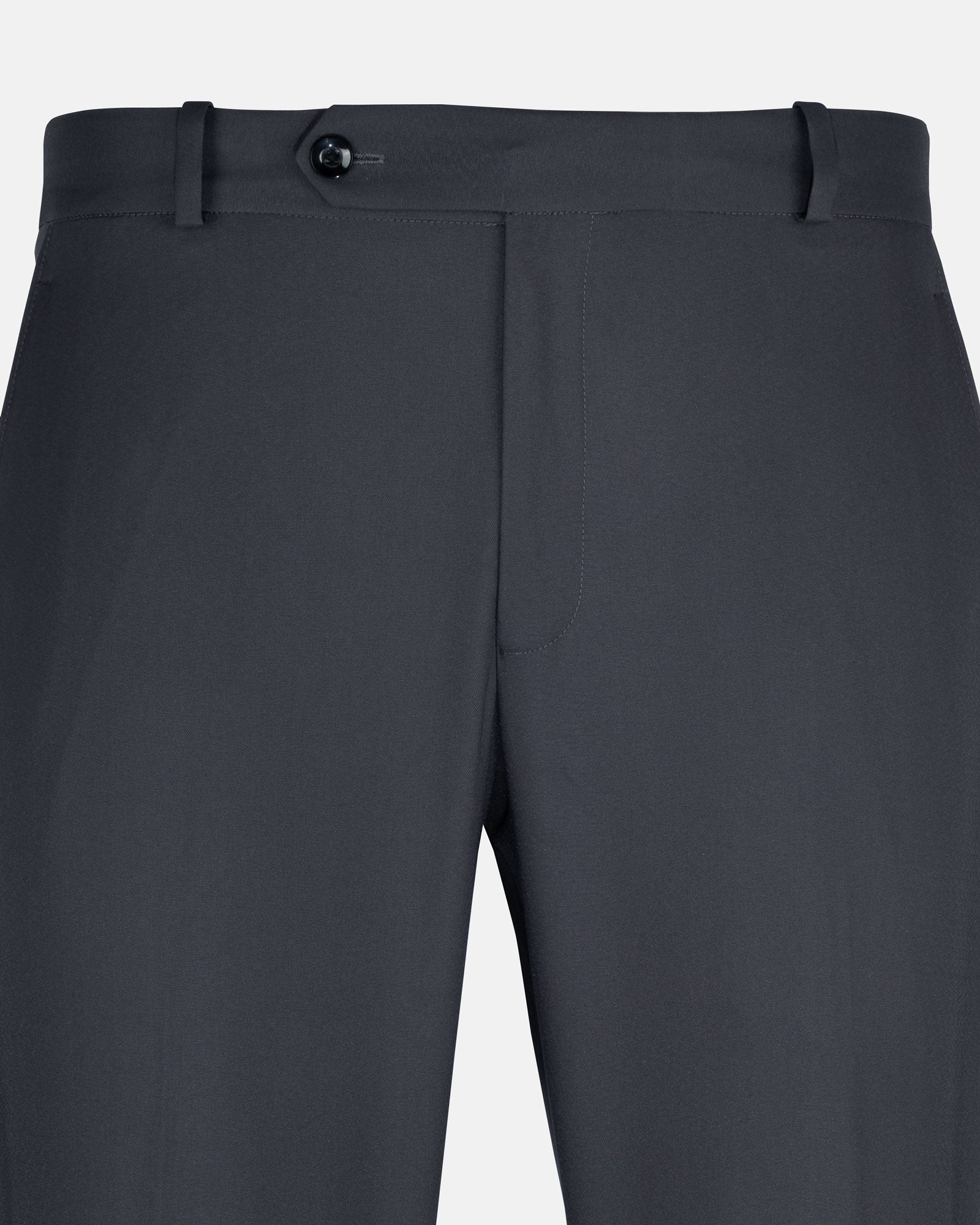 Cryon Grey Formal Cotton Stretchable Pant - John Ellies