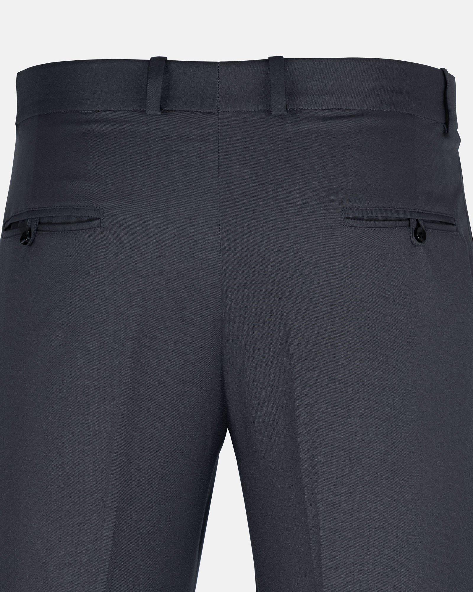 Cryon Grey Formal Cotton Stretchable Pant - John Ellies