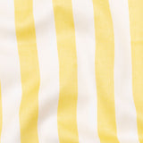 Luxline Yellow with White Stripe Giza Cotton Shirt - John Ellies