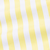 Luxline Yellow with White Stripe Giza Cotton Shirt