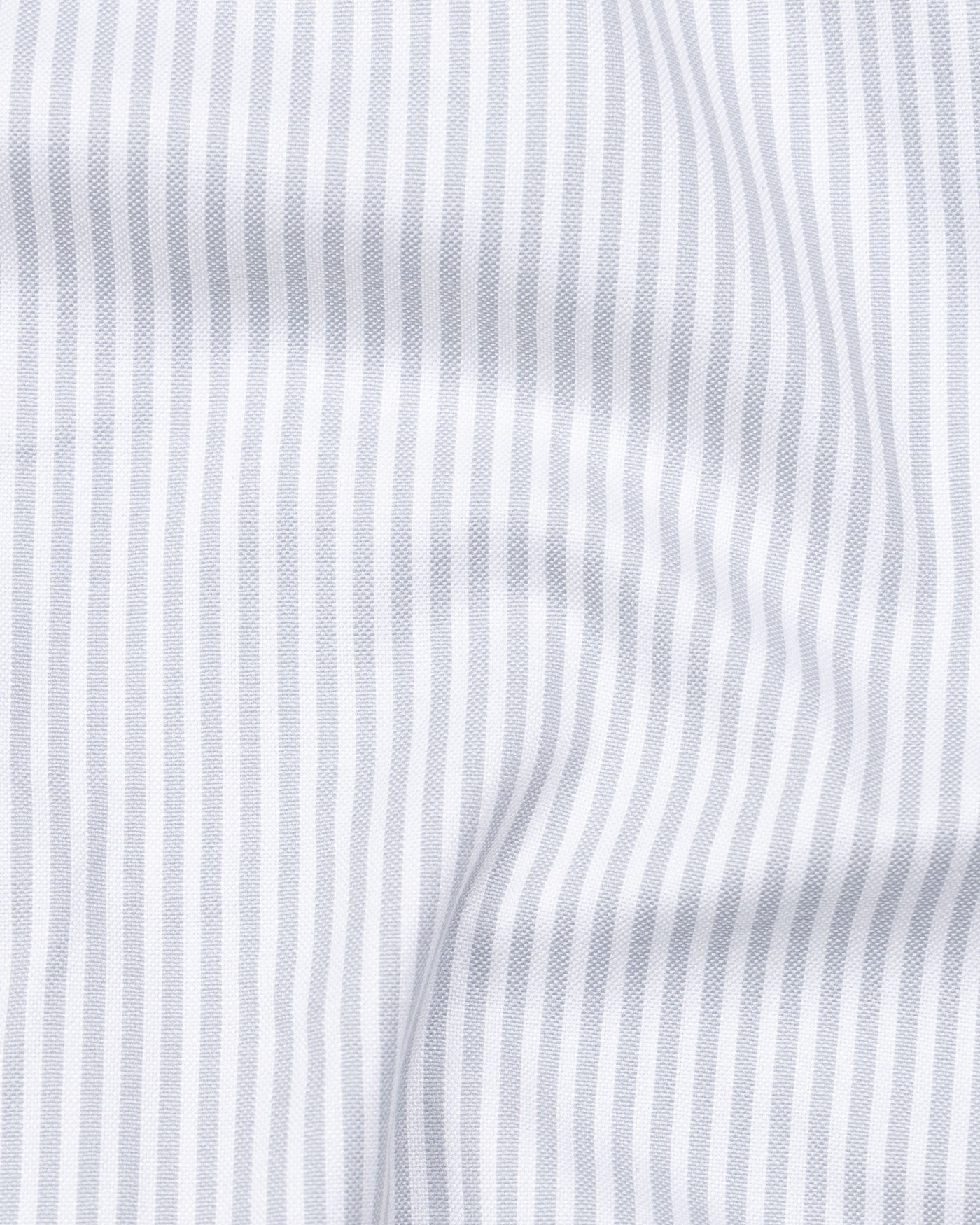 Luxline Silver Stripe Oxford Cotton Shirt - John Ellies