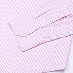 Luxline Pink Stripe Oxford Cotton Shirt - John Ellies