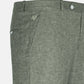 Motryx Green Linen Plain Formal Pant - John Ellies