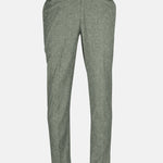 Motryx Green Linen Plain Formal Pant - John Ellies