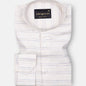 Luxline Cream Stripe Linen Shirt - John Ellies