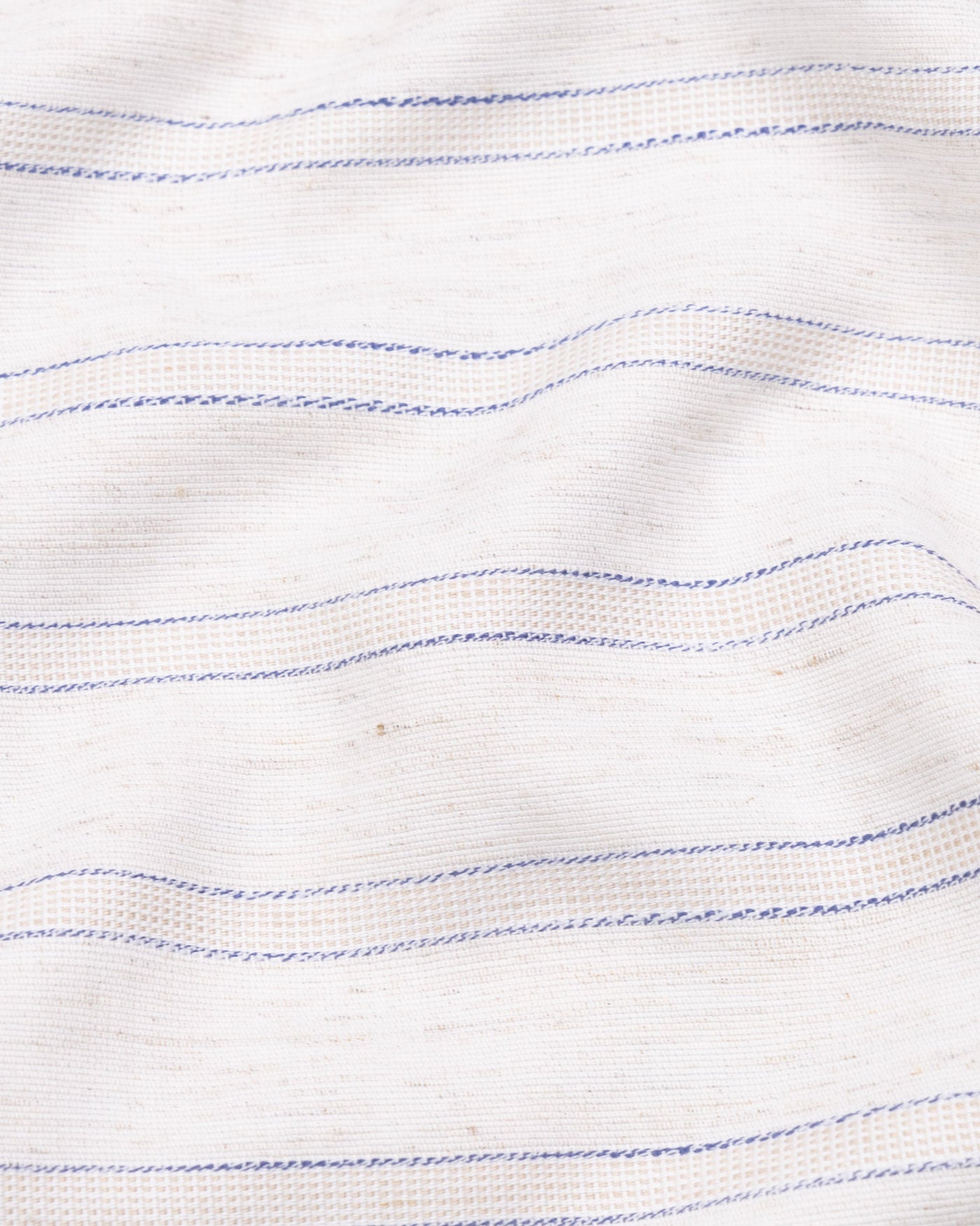 Luxline Cream Stripe Linen Shirt - John Ellies