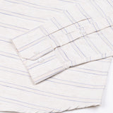 Luxline Cream Stripe Linen Shirt - John Ellies