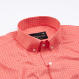 Weavex Red Check Button Down Polycotton Shirt