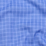 Weavex Blue Check Button Down Polycotton Shirt