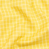 Weavex Yellow Check Button Down Polycotton Shirt