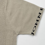 Austen Beige Cotton Polo T-Shirt - John Ellies