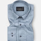 Loomera Grey Checked Giza Cotton Shirt - John Ellies