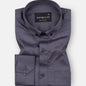 Giza Elegance Smoky Grey Premium Cotton Shirt - John Ellies