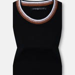 Lunal Black Cotton Plain T-Shirt - John Ellies