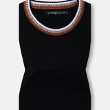 Lunal Black Cotton Plain T-Shirt - John Ellies