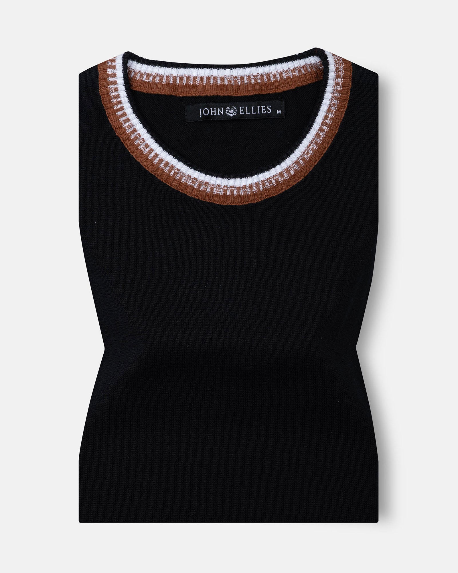 Lunal Black Cotton Plain T-Shirt - John Ellies