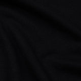 Lunal Black Cotton Plain T-Shirt - John Ellies