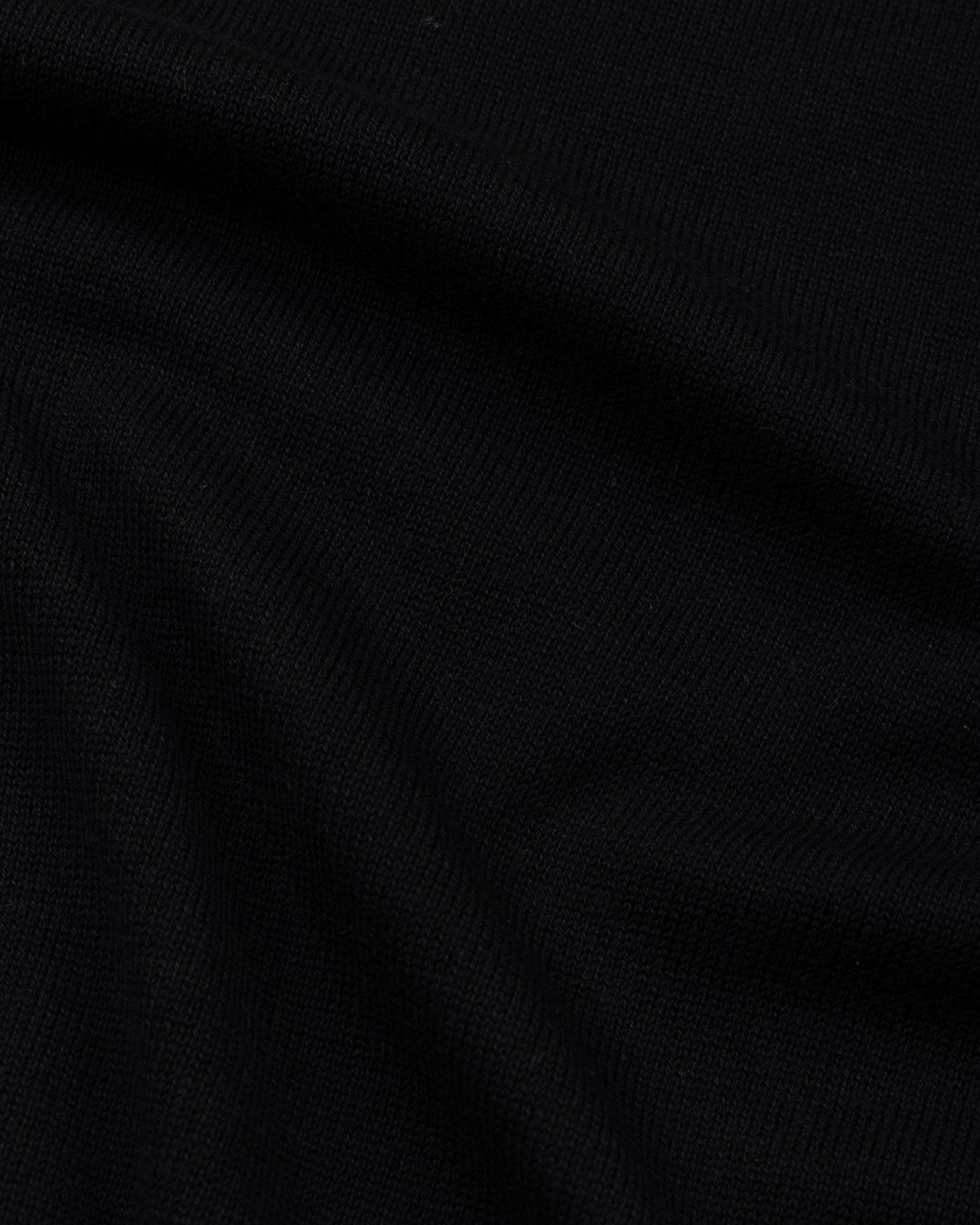 Lunal Black Cotton Plain T-Shirt - John Ellies