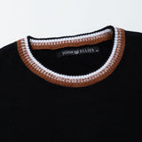 Lunal Black Cotton Plain T-Shirt - John Ellies