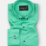 Giza Elegance Lime Premium Cotton Shirt - John Ellies