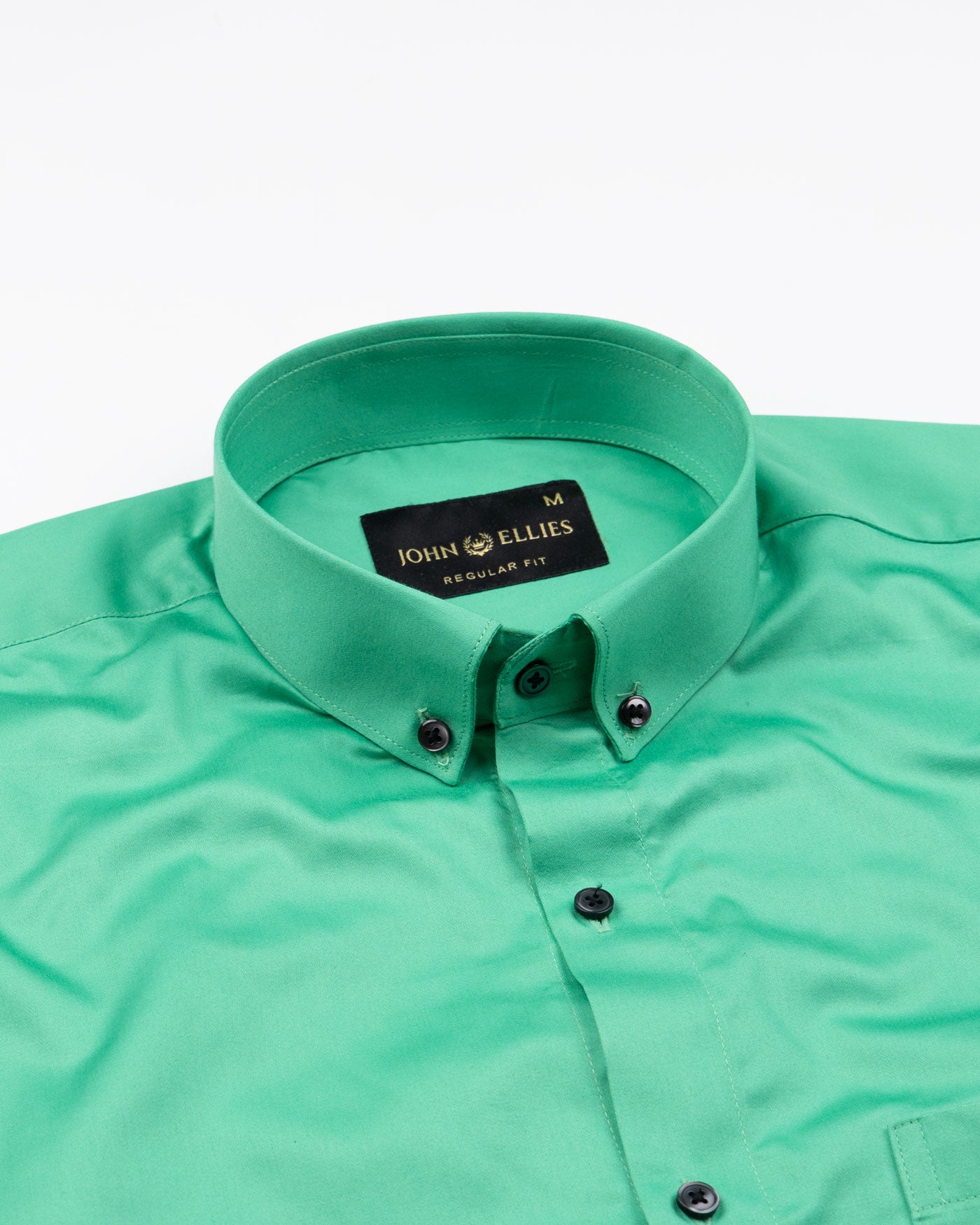 Giza Elegance Lime Premium Cotton Shirt - John Ellies